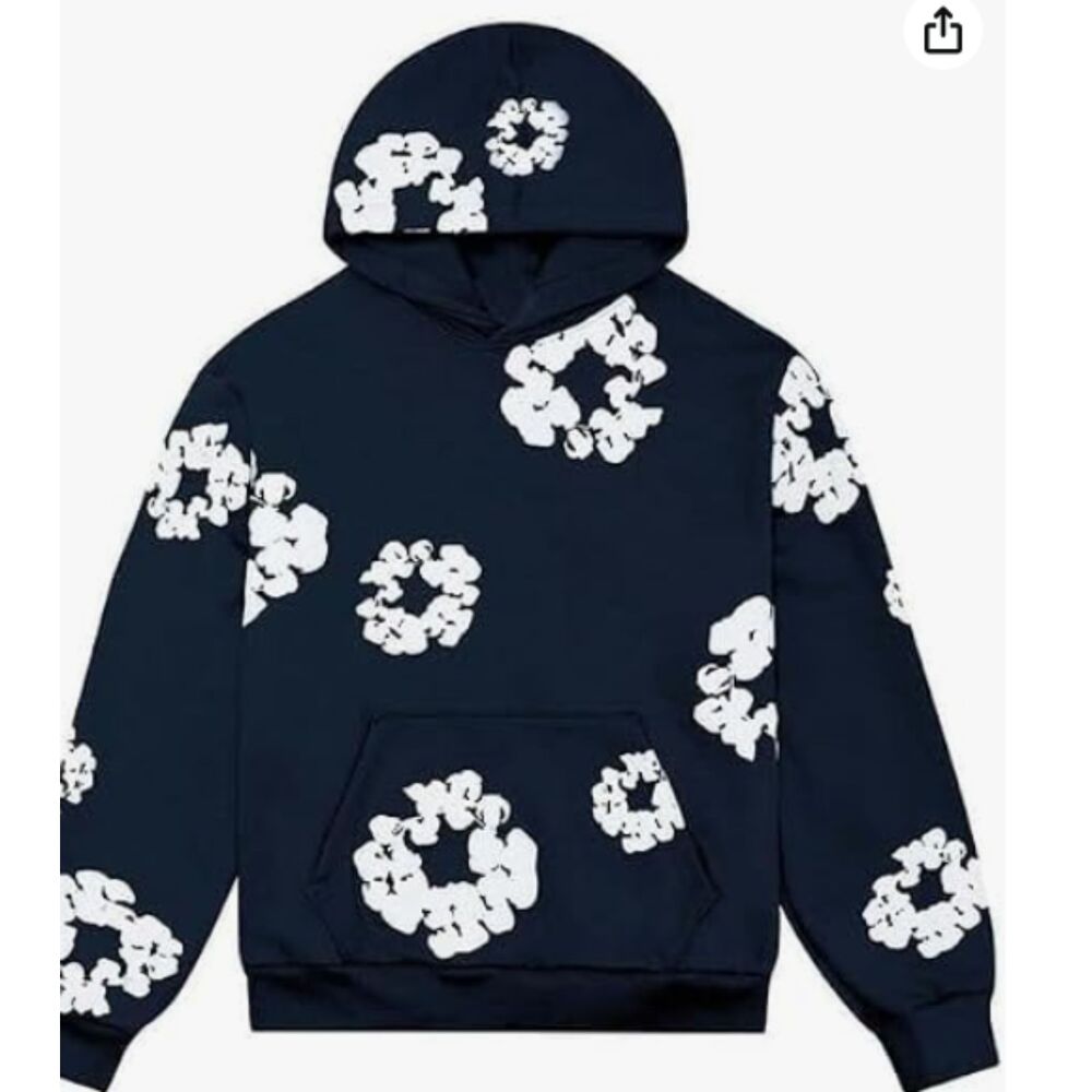 y2k hoodie black M
